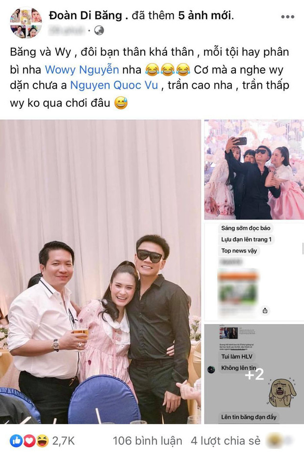 Đoàn Di Băng đáp trả căng đét trước chỉ trích Wowy ra MV chỉ là nịnh nọt để lấy tiền vợ chồng nữ đại gia - Ảnh 2. Đoàn Di Băng đáp trả căng đét trước chỉ trích Wowy ra MV chỉ là nịnh nọt để lấy tiền vợ chồng nữ đại gia - Ảnh 2.
