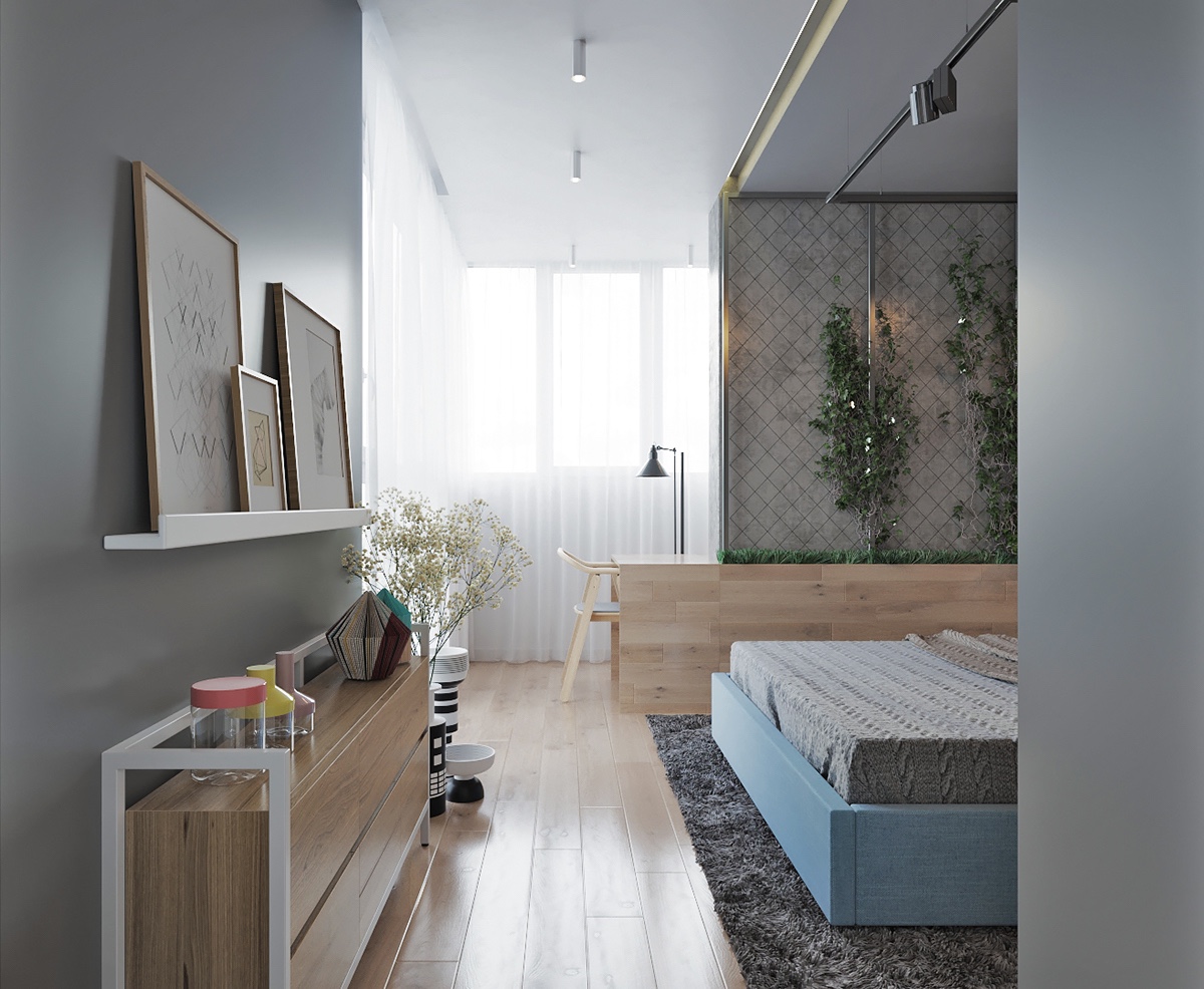 Hai căn hộ diện tích nhỏ dưới 50m² cho vợ chồng trẻ khiến người xem phải “ghen tị” - Ảnh 8. Hai căn hộ diện tích nhỏ dưới 50m² cho vợ chồng trẻ khiến người xem phải “ghen tị” - Ảnh 8.