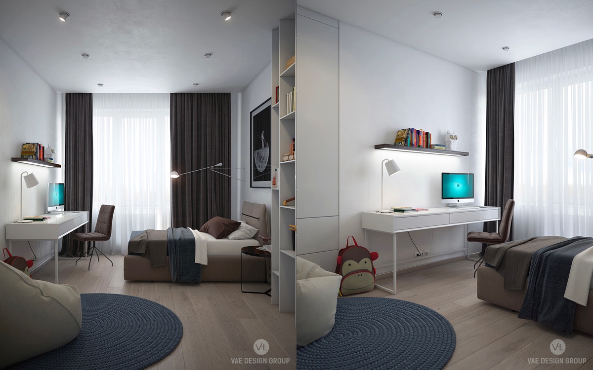 Hai căn hộ diện tích nhỏ dưới 50m² cho vợ chồng trẻ khiến người xem phải “ghen tị” - Ảnh 19. Hai căn hộ diện tích nhỏ dưới 50m² cho vợ chồng trẻ khiến người xem phải “ghen tị” - Ảnh 19.