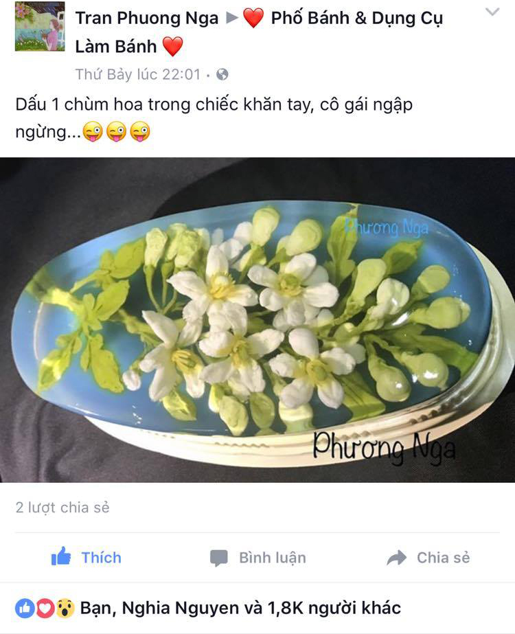 Chiêm ngưỡng tuyệt tác thạch rau câu từ master thạch 3D Việt Nam - Ảnh 1. Chiêm ngưỡng tuyệt tác thạch rau câu từ master thạch 3D Việt Nam - Ảnh 1.