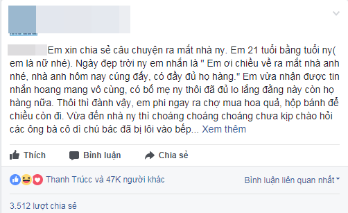 Mua nho đen, bánh ngoại đến ra mắt nhà bạn trai, cô gái hùng dũng bỏ về vì bị chê quà lởm - Ảnh 1.