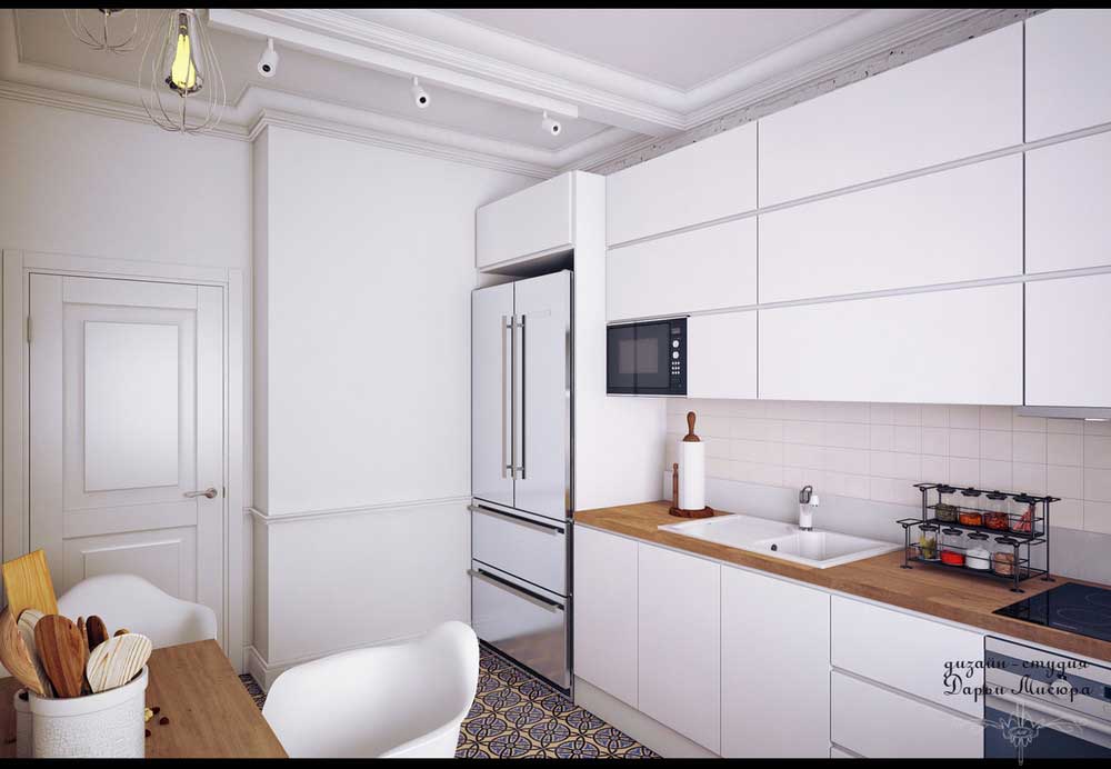 8 căn bếp đẹp xuất sắc dù chỉ vỏn vẻn 8m² - Ảnh 12. 8 căn bếp đẹp xuất sắc dù chỉ vỏn vẻn 8m² - Ảnh 12.