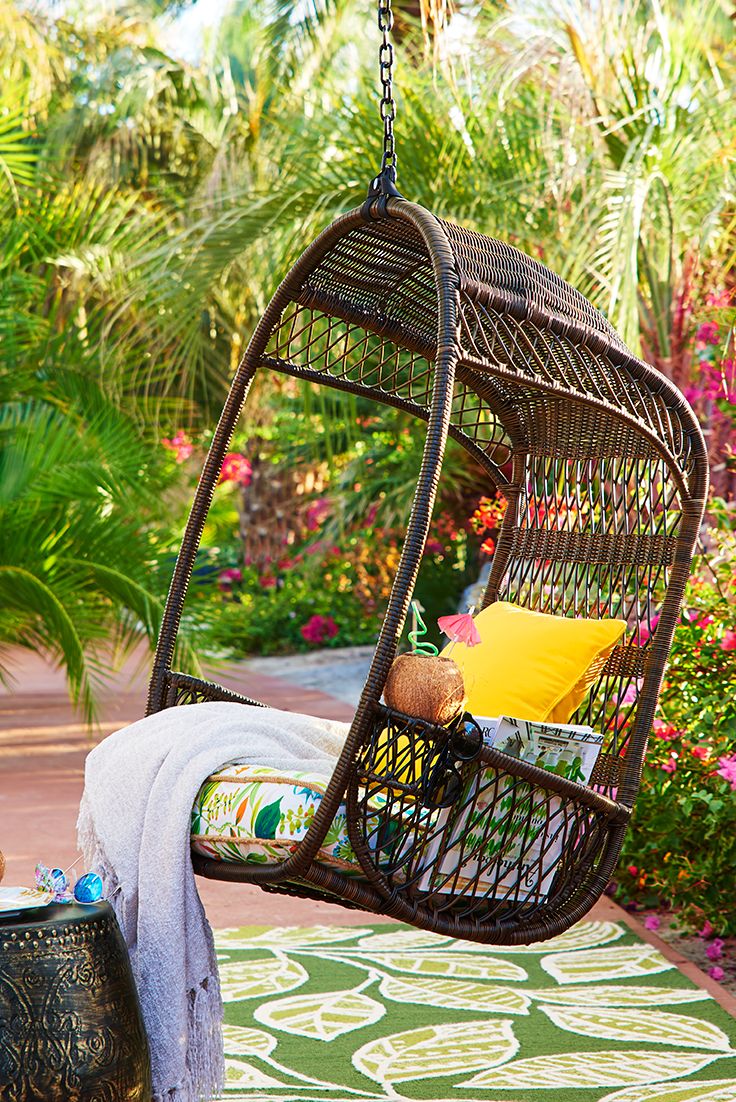 Ghế treo - Món nội thất chỉ góp mặt là nhà đã có ngay góc nghỉ dưỡng tuyệt vời - Ảnh 7. Ghế treo - Món nội thất chỉ góp mặt là nhà đã có ngay góc nghỉ dưỡng tuyệt vời - Ảnh 7.