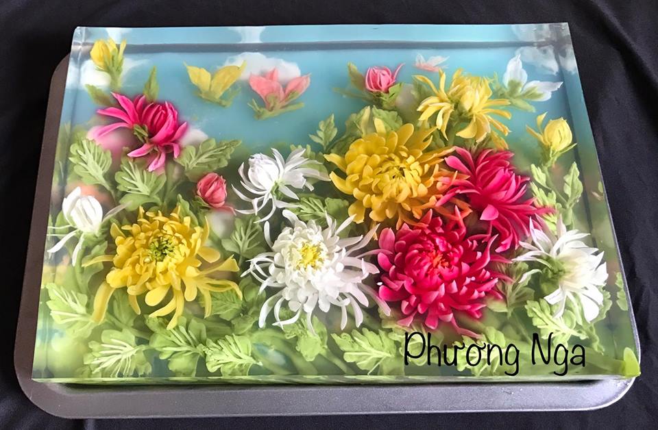 Chiêm ngưỡng tuyệt tác thạch rau câu từ master thạch 3D Việt Nam - Ảnh 19. Chiêm ngưỡng tuyệt tác thạch rau câu từ master thạch 3D Việt Nam - Ảnh 19.