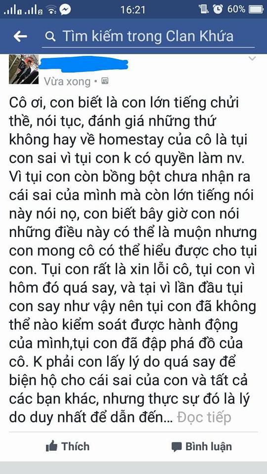 23 thượng đế vào quậy banh homestay, nhảy sập giường, rụng TV còn mắng chủ nhà chặt chém, ăn lời cắt cổ - Ảnh 7.