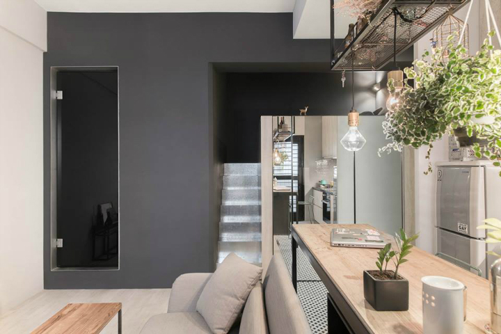 Cứ bố trí thông minh như căn hộ 30m² này thì sống tiện nghi trong nhà chật là hoàn toàn có thể - Ảnh 2. Cứ bố trí thông minh như căn hộ 30m² này thì sống tiện nghi trong nhà chật là hoàn toàn có thể - Ảnh 2.