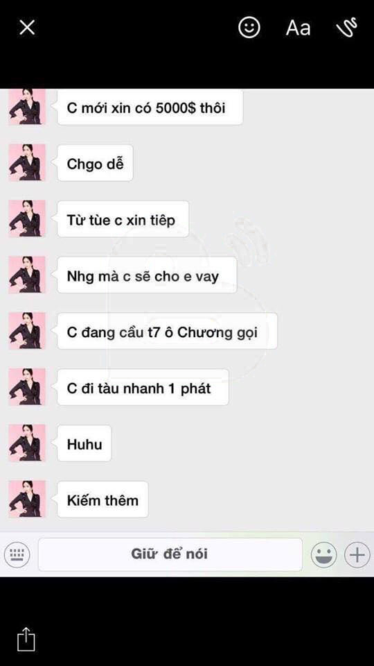 Người yêu cũ của anh trai Bảo Thy bị tố dụ dỗ xin tiền một lúc nhiều đại gia để... đi học - Ảnh 6.