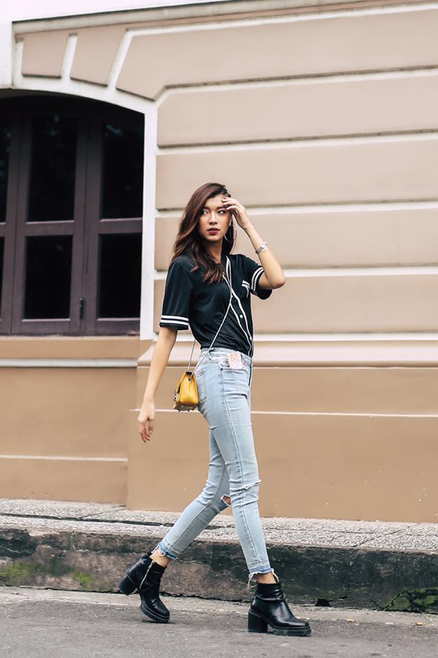 Street style sao Việt: tâm điểm tuần này chính là cả cây hồng sến sẩm của Ngọc Trinh - Ảnh 7.