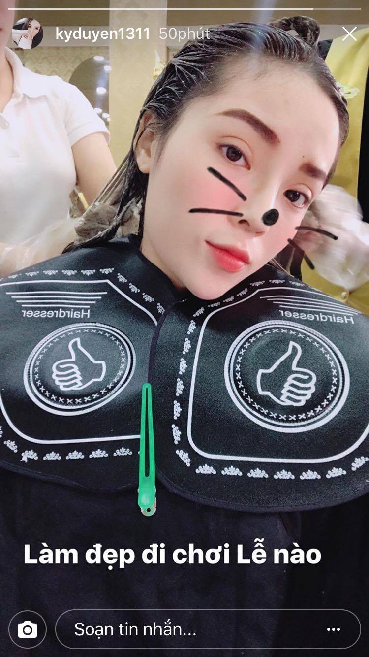 Cắt mí mắt rồi đeo thêm kính áp tròng, Kỳ Duyên nhìn xinh không nhận ra - Ảnh 3. Cắt mí mắt rồi đeo thêm kính áp tròng, Kỳ Duyên nhìn xinh không nhận ra - Ảnh 3.