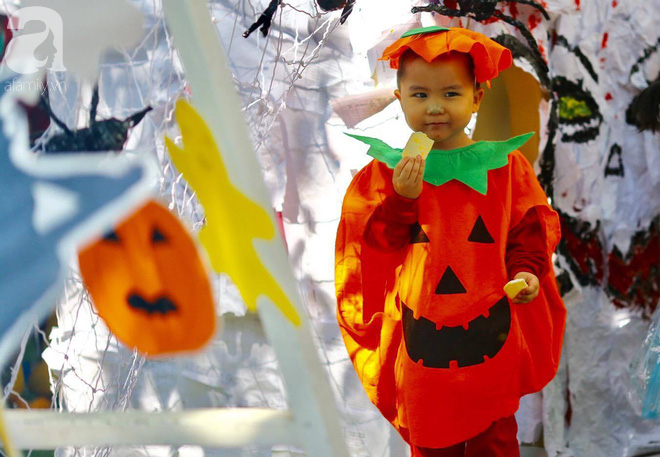 Những phù thủy, Elsa nhí siêu đáng yêu khuấy đảo không khí Halloween Sài Gòn, Hà Nội - Ảnh 14.