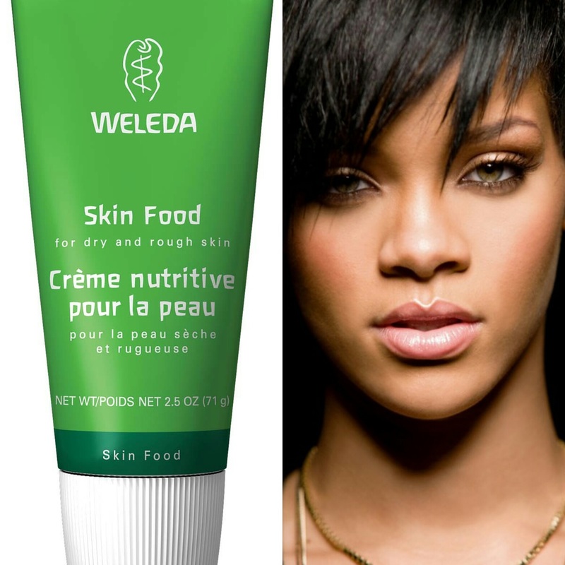 weleda skin food celebrities