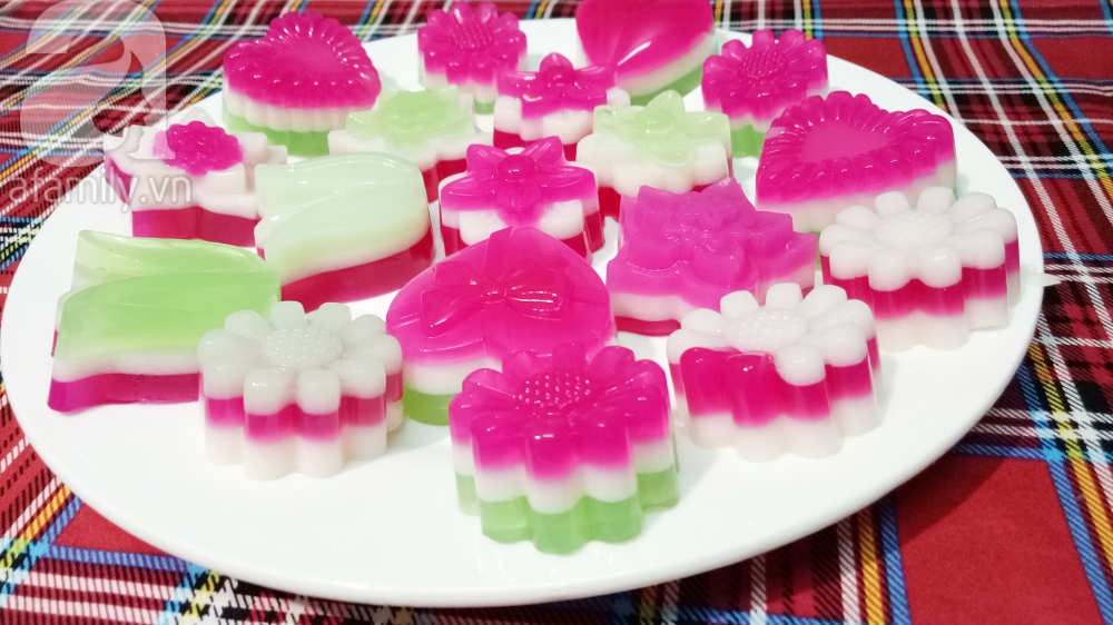 Làm thạch sắc màu đón xuân thêm rạng rỡ - Ảnh 6.