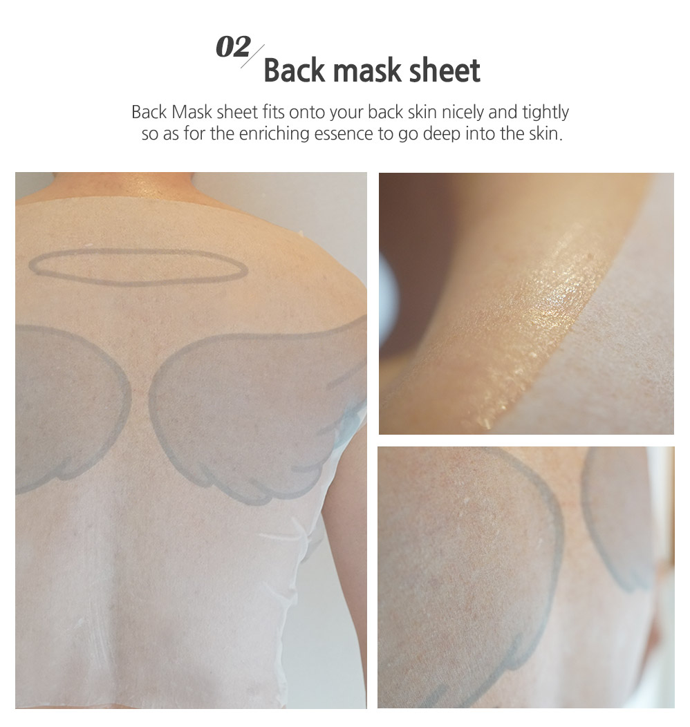 Sau mặt nạ dành cho mặt, giờ lại có cả mặt nạ giấy dành cho lưng - Ảnh 3. Sau mặt nạ dành cho mặt, giờ lại có cả mặt nạ giấy dành cho lưng - Ảnh 3.