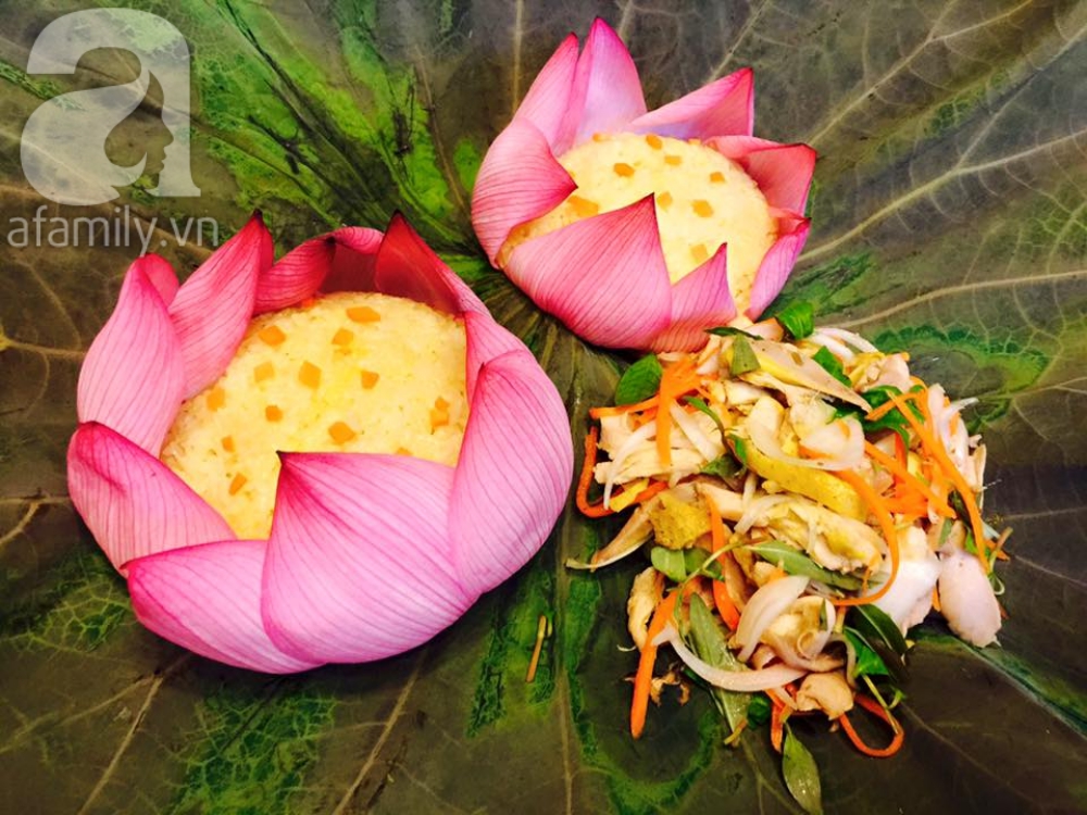 Cơm gà hoa sen nhìn thôi đã muốn ăn rồi! - Ảnh 6. Cơm gà hoa sen nhìn thôi đã muốn ăn rồi! - Ảnh 6.