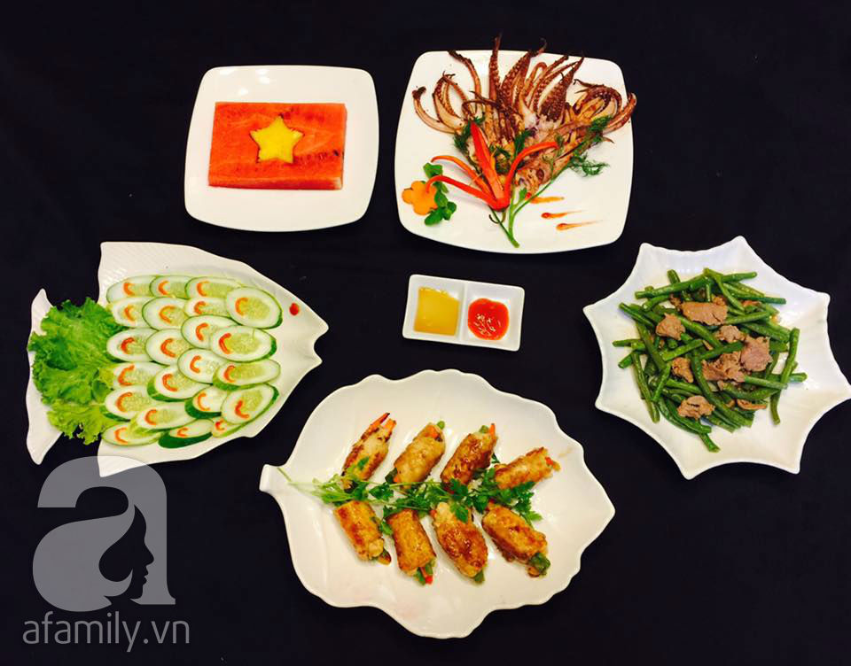 Thực đơn chuẩn không cần chỉnh mừng ngày Quốc khánh - Ảnh 1. Thực đơn chuẩn không cần chỉnh mừng ngày Quốc khánh - Ảnh 1.