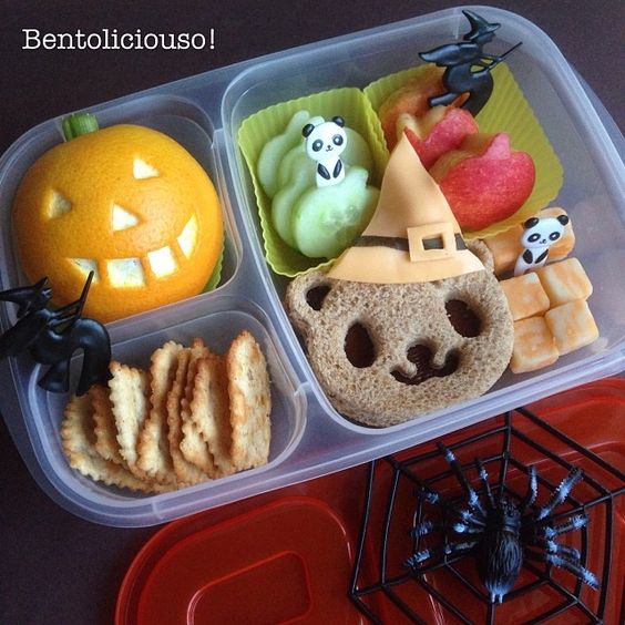 Những hộp cơm bento cho trẻ theo chủ đề Halloween vô cùng đáng yêu - Ảnh 18.