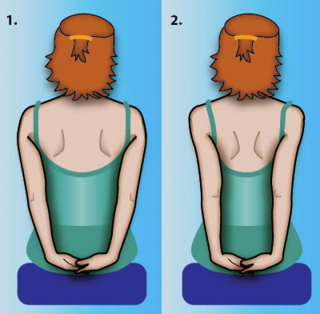 4 bài tập bả vai đơn giản giúp giảm đau vai, đẹp lưng, thon eo - Ảnh 1.