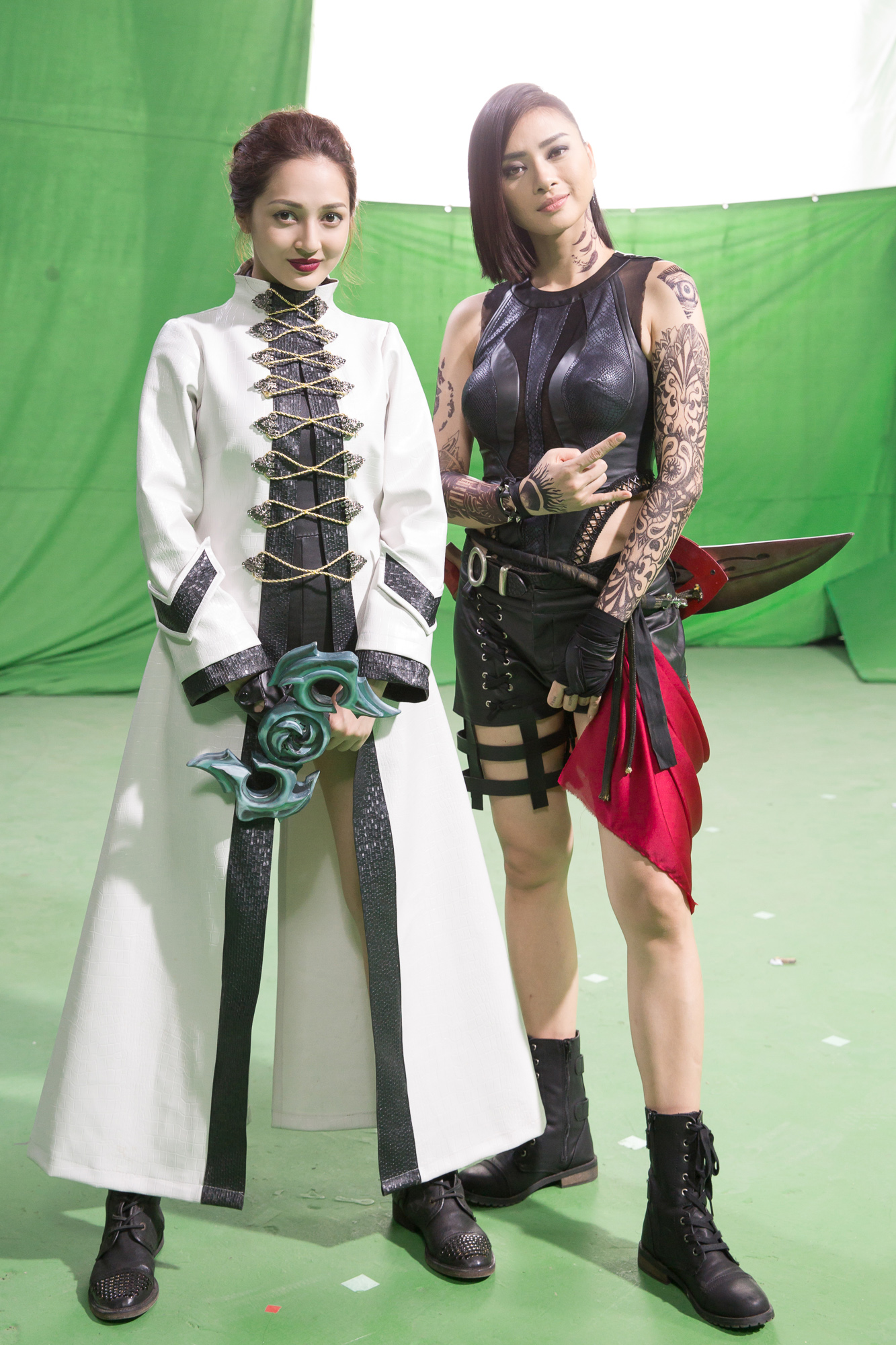 Bảo Anh hóa đả nữ ngổ ngáo, Ngô Thanh Vân xăm trổ đầy mình - Ảnh 1. Bảo Anh hóa đả nữ ngổ ngáo, Ngô Thanh Vân xăm trổ đầy mình - Ảnh 1.