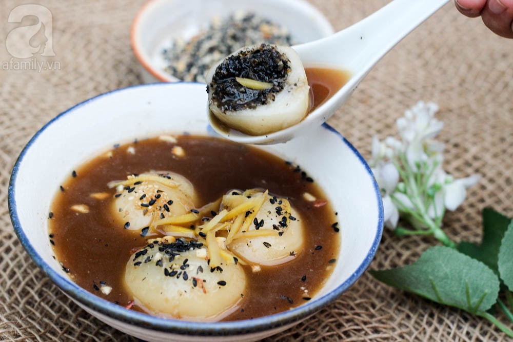 Gió mùa về nấu ngay bánh trôi tàu nóng hổi mời cả nhà - Ảnh 1.