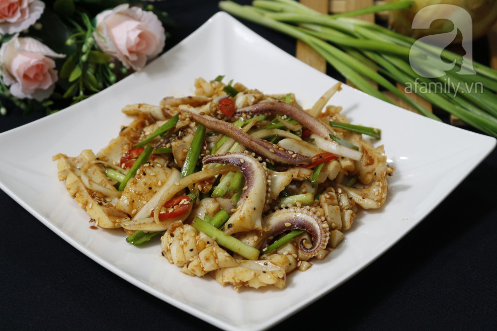 Học ngay cách làm salad mực kiểu Hàn ngon giòn siêu thu hút - Ảnh 7.