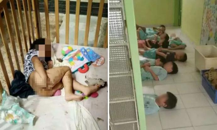 Bức ảnh trẻ em phải nằm đất, ăn hoa quả thối và thậm chí là phân gây phẫn nộ tại Trung Quốc - Ảnh 1. Bức ảnh trẻ em phải nằm đất, ăn hoa quả thối và thậm chí là phân gây phẫn nộ tại Trung Quốc - Ảnh 1.