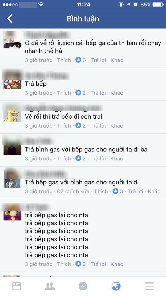 Chết cười với màn 500 anh em dân mạng đòi hộ bếp ga cho anh chàng bị bạn cùng phòng cuỗm mất - Ảnh 3.