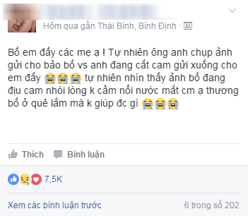 Rơi nước mắt trước chuyện ông bố quê nhà hái cam gửi lên thành phố cho con gái - Ảnh 2.