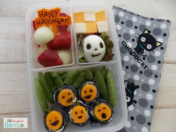 Những hộp cơm bento cho trẻ theo chủ đề Halloween vô cùng đáng yêu - Ảnh 14.