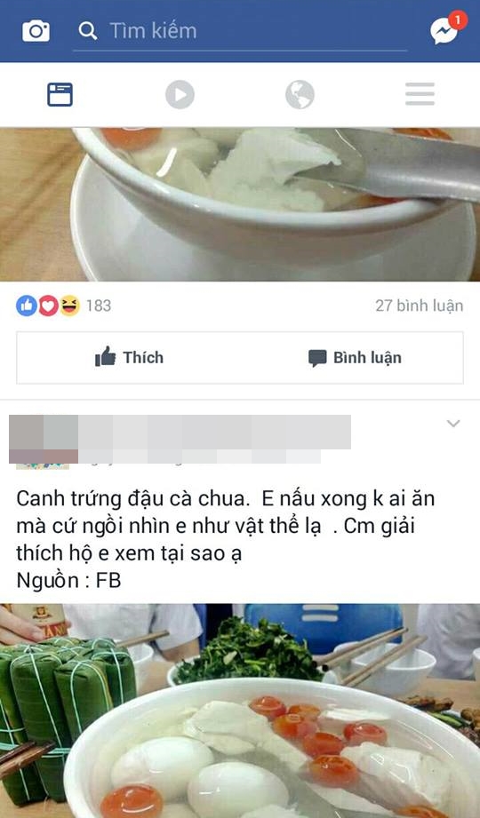 Hết hồn với món canh trứng cà chua đậu phụ theo phong cách đường ai nấy đi - Ảnh 4.