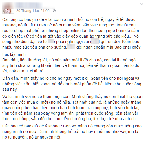 Tết nhất mà, phụ nữ nào mà không thích chồng làm điều này, bởi đàn bà con gái là thế đấy - Ảnh 2.