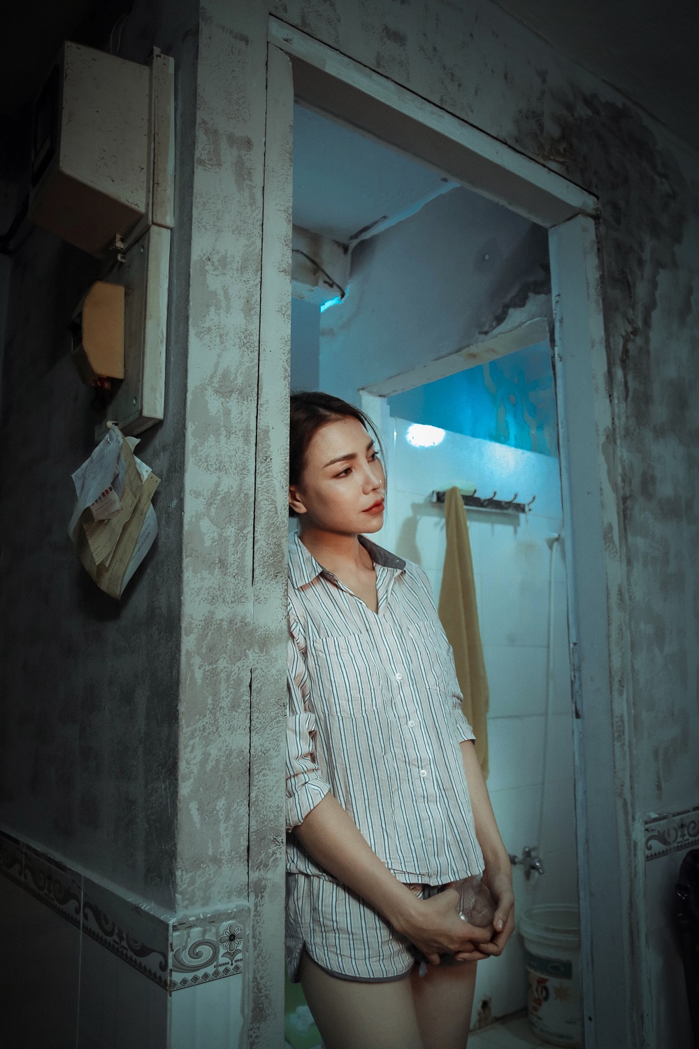 Trà Ngọc Hằng ăn vận giản dị, xúc động kể chuyện làm mẹ đơn thân - Ảnh 6. Trà Ngọc Hằng ăn vận giản dị, xúc động kể chuyện làm mẹ đơn thân - Ảnh 6.