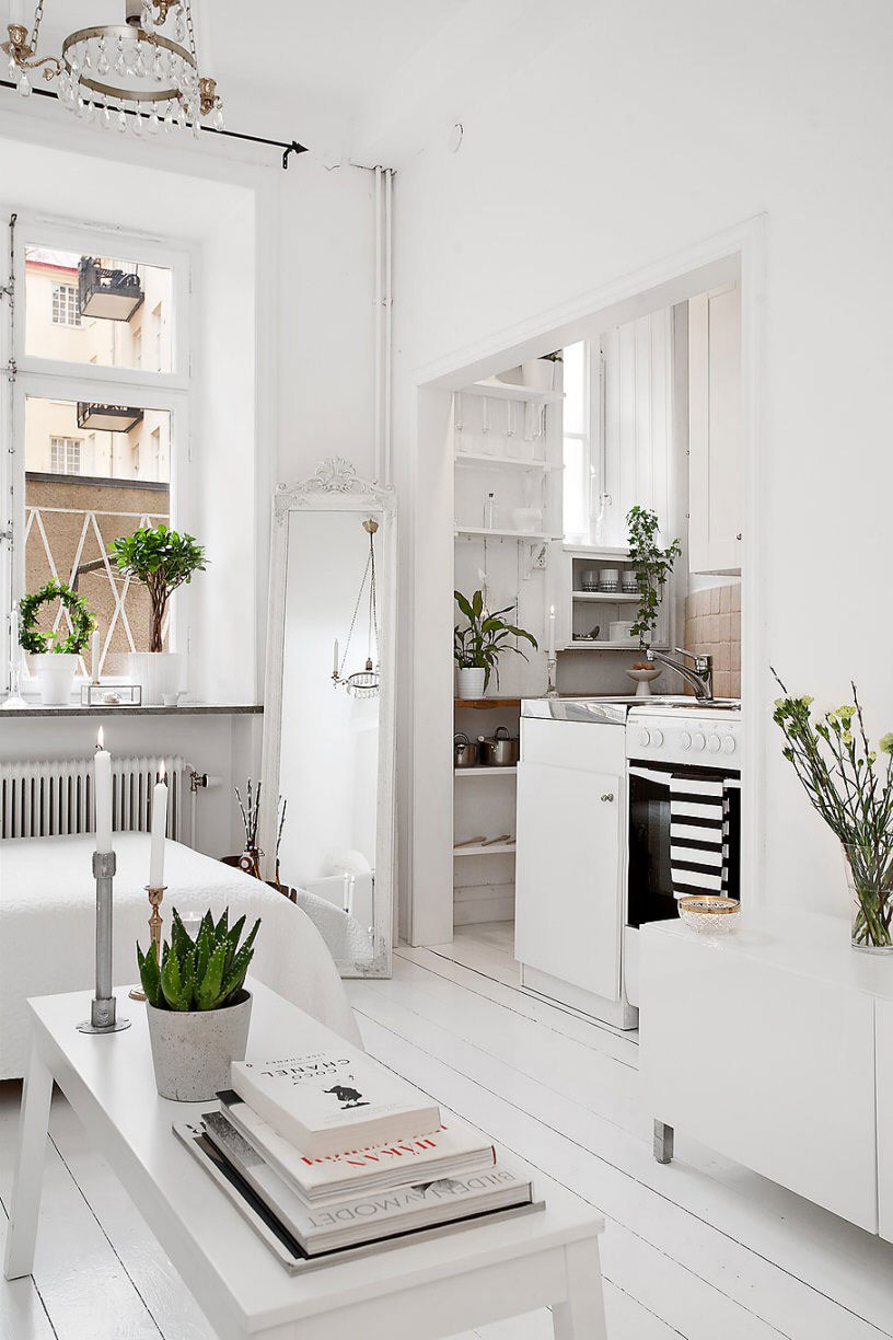 Căn hộ nhỏ trong khu chung cư cũ nhưng vẫn vô cùng xinh đẹp và tinh tế với phong cách Scandinavian - Ảnh 4. Căn hộ nhỏ trong khu chung cư cũ nhưng vẫn vô cùng xinh đẹp và tinh tế với phong cách Scandinavian - Ảnh 4.