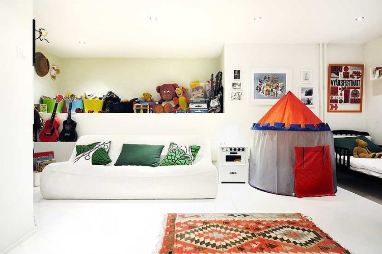 Căn hộ nhỏ nhưng diện tích sử dụng lại thênh thang nhờ trần cao - Ảnh 8. Căn hộ nhỏ nhưng diện tích sử dụng lại thênh thang nhờ trần cao - Ảnh 8.