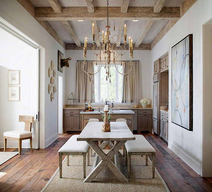 Những quy tắc phải nhớ nếu muốn có một phòng ăn mang phong cách đồng quê - Ảnh 6. Những quy tắc phải nhớ nếu muốn có một phòng ăn mang phong cách đồng quê - Ảnh 6.