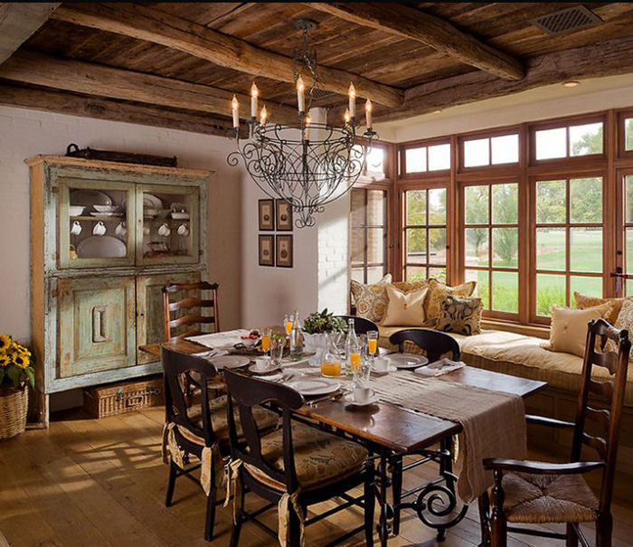 Những quy tắc phải nhớ nếu muốn có một phòng ăn mang phong cách đồng quê - Ảnh 8. Những quy tắc phải nhớ nếu muốn có một phòng ăn mang phong cách đồng quê - Ảnh 8.