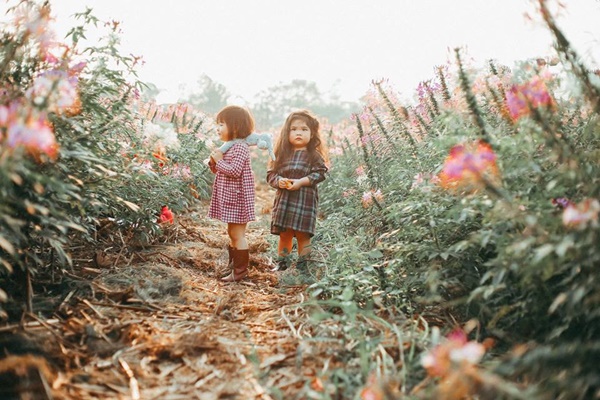 Mũm và Mầm - Đôi bạn thân động viên nhau KHÔNG SỢ CHÓ! để chụp bộ ảnh siêu yêu - Ảnh 8.