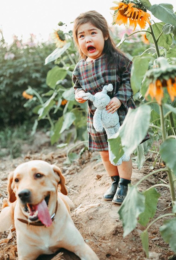 Mũm và Mầm - Đôi bạn thân động viên nhau KHÔNG SỢ CHÓ! để chụp bộ ảnh siêu yêu - Ảnh 19.