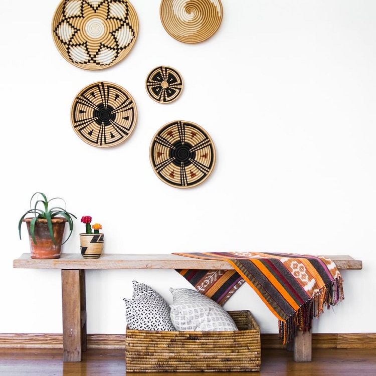 Tường nhà bớt nhàm chán với những món đồ trang trí bằng mây tre đan độc đáo - Ảnh 12. Tường nhà bớt nhàm chán với những món đồ trang trí bằng mây tre đan độc đáo - Ảnh 12.