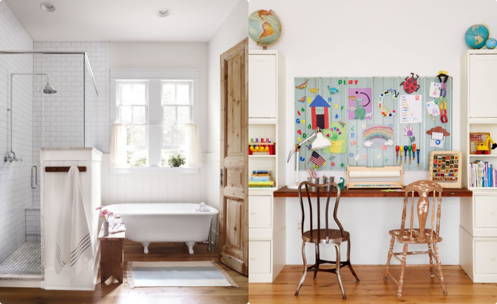 Ngôi nhà nhỏ theo phong cách đồng quê đẹp dịu dàng, đủ bình yên cho ngày cuối tuần - Ảnh 7. Ngôi nhà nhỏ theo phong cách đồng quê đẹp dịu dàng, đủ bình yên cho ngày cuối tuần - Ảnh 7.