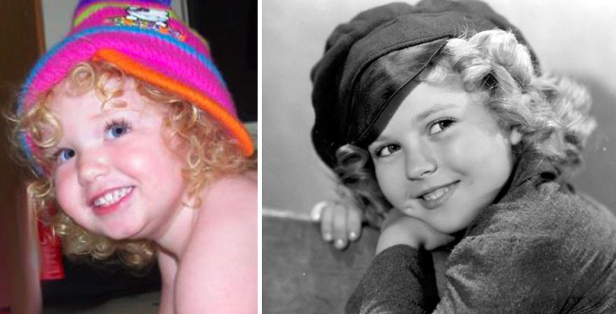 Kinh ngạc trước sự giống nhau đến khó tin của các em bé với người nổi tiếng - Ảnh 16. Kinh ngạc trước sự giống nhau đến khó tin của các em bé với người nổi tiếng - Ảnh 16.