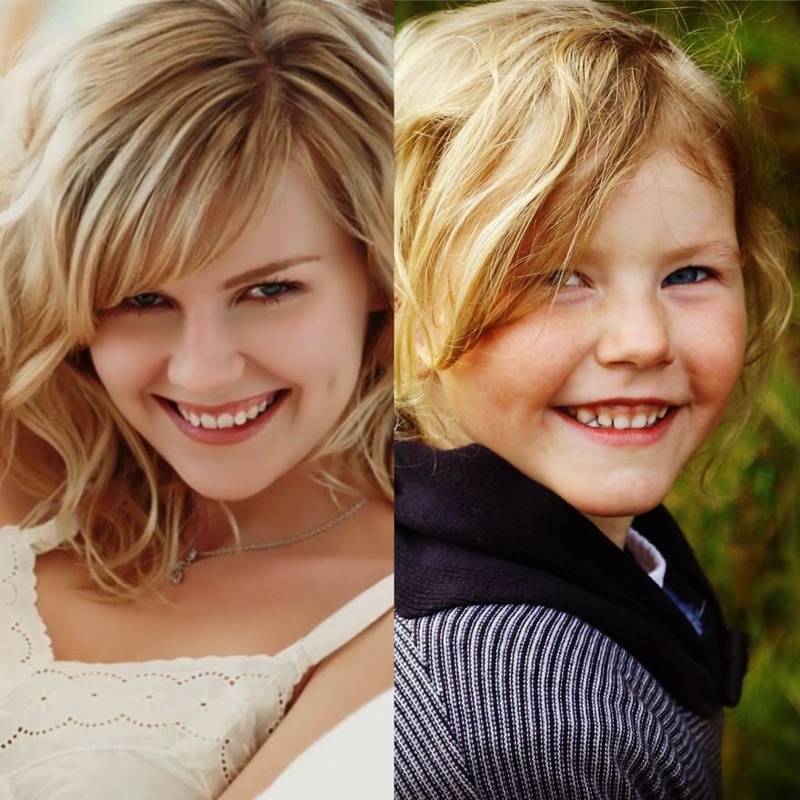 Kinh ngạc trước sự giống nhau đến khó tin của các em bé với người nổi tiếng - Ảnh 19. Kinh ngạc trước sự giống nhau đến khó tin của các em bé với người nổi tiếng - Ảnh 19.