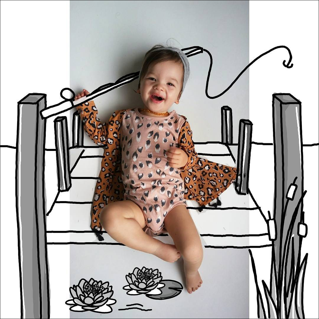 Học ngay cách chỉnh sửa ảnh của bà mẹ đầy sáng tạo để con gái có bộ ảnh độc nhất vô nhị - Ảnh 5. Học ngay cách chỉnh sửa ảnh của bà mẹ đầy sáng tạo để con gái có bộ ảnh độc nhất vô nhị - Ảnh 5.