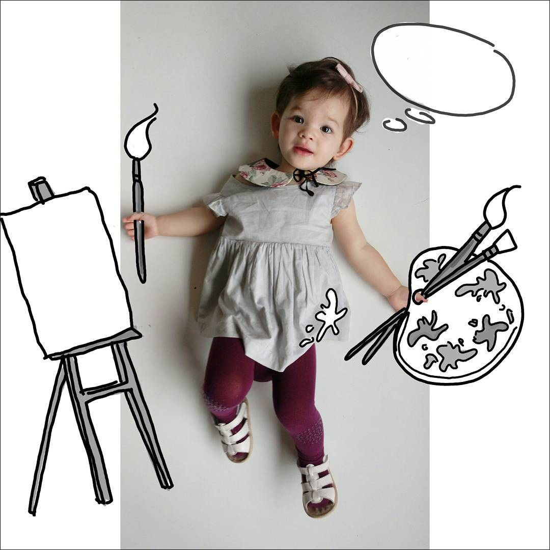 Học ngay cách chỉnh sửa ảnh của bà mẹ đầy sáng tạo để con gái có bộ ảnh độc nhất vô nhị - Ảnh 23. Học ngay cách chỉnh sửa ảnh của bà mẹ đầy sáng tạo để con gái có bộ ảnh độc nhất vô nhị - Ảnh 23.