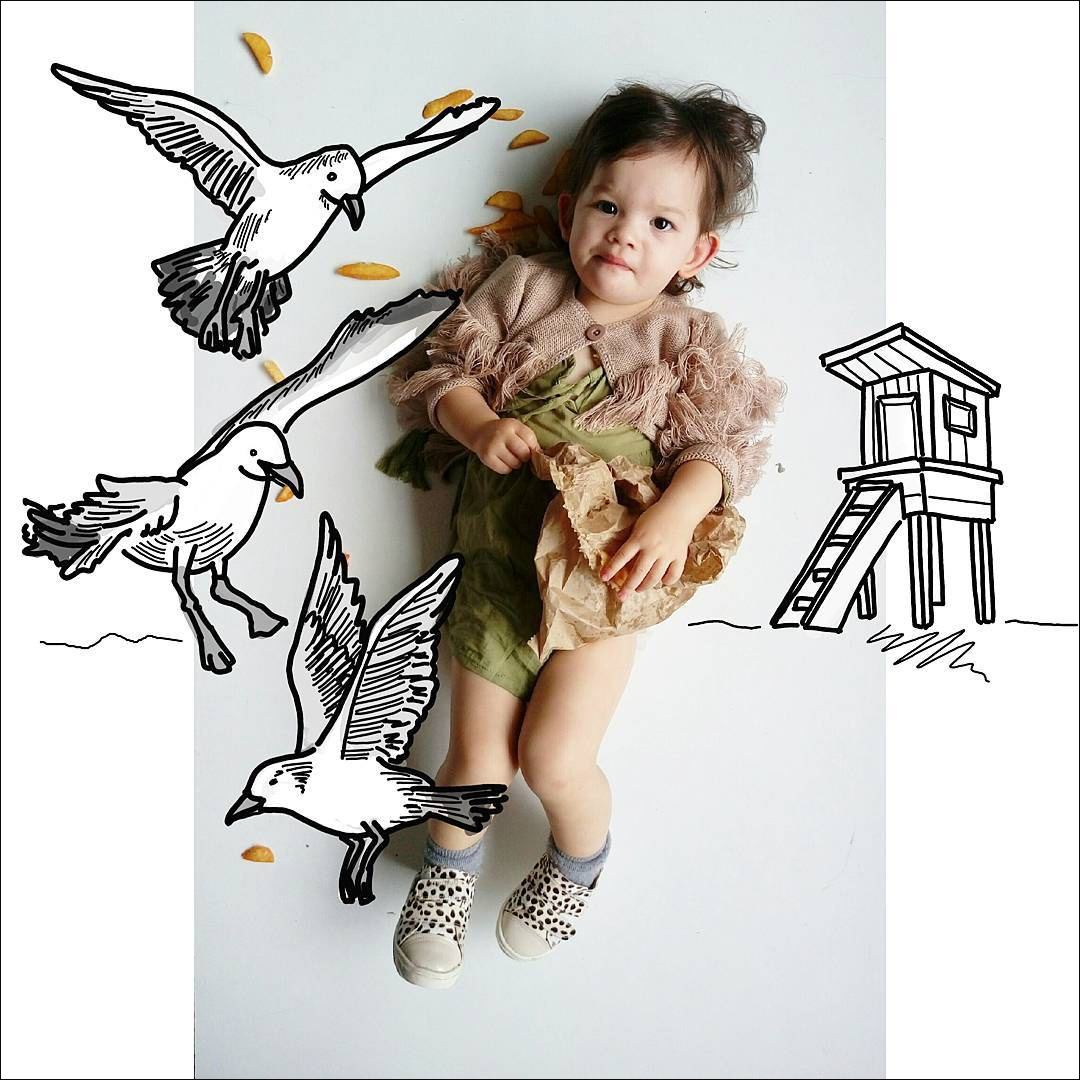 Học ngay cách chỉnh sửa ảnh của bà mẹ đầy sáng tạo để con gái có bộ ảnh độc nhất vô nhị - Ảnh 24. Học ngay cách chỉnh sửa ảnh của bà mẹ đầy sáng tạo để con gái có bộ ảnh độc nhất vô nhị - Ảnh 24.