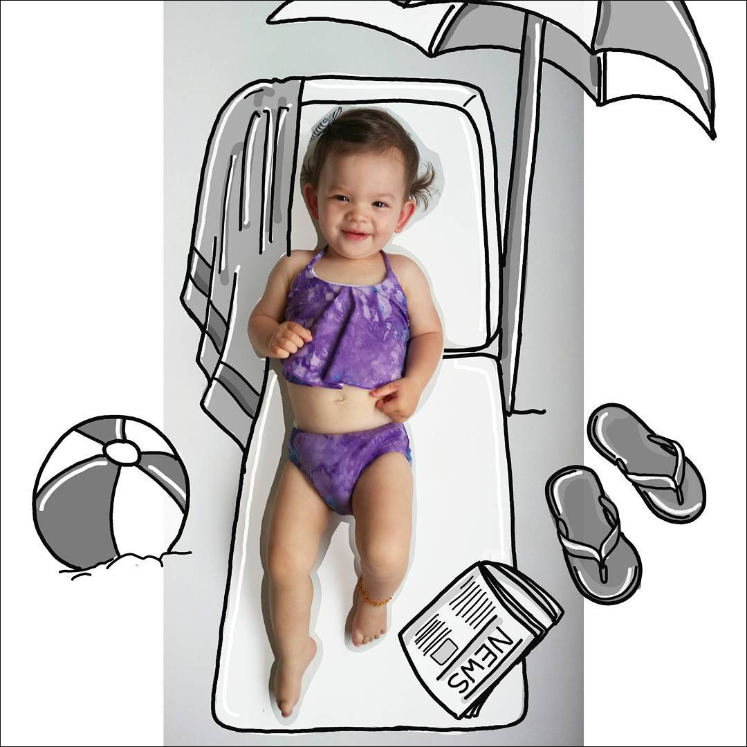 Học ngay cách chỉnh sửa ảnh của bà mẹ đầy sáng tạo để con gái có bộ ảnh độc nhất vô nhị - Ảnh 26. Học ngay cách chỉnh sửa ảnh của bà mẹ đầy sáng tạo để con gái có bộ ảnh độc nhất vô nhị - Ảnh 26.