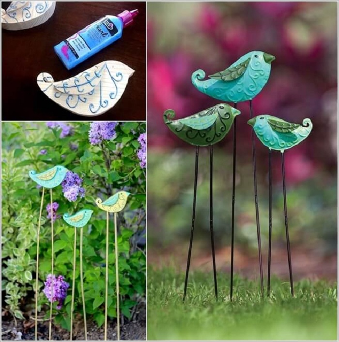 10 cách sáng tạo các đồ vật trong khu vườn theo hình thù cực dễ thương - Ảnh 10. 10 cách sáng tạo các đồ vật trong khu vườn theo hình thù cực dễ thương - Ảnh 10.