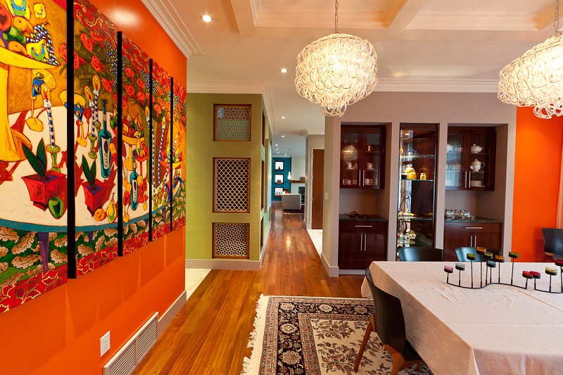 Trang trí phòng ăn với tông màu cam rực rỡ chính là xu hướng của mùa hè năm nay - Ảnh 1. Trang trí phòng ăn với tông màu cam rực rỡ chính là xu hướng của mùa hè năm nay - Ảnh 1.