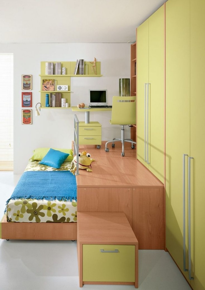 Tận dụng tối đa diện tích để tạo thêm nhiều chức năng cho phòng của bé nhờ thiết kế giật cấp - Ảnh 1. Tận dụng tối đa diện tích để tạo thêm nhiều chức năng cho phòng của bé nhờ thiết kế giật cấp - Ảnh 1.