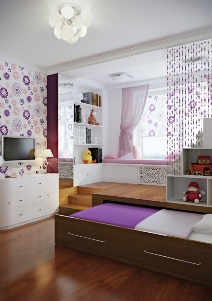 Tận dụng tối đa diện tích để tạo thêm nhiều chức năng cho phòng của bé nhờ thiết kế giật cấp - Ảnh 3. Tận dụng tối đa diện tích để tạo thêm nhiều chức năng cho phòng của bé nhờ thiết kế giật cấp - Ảnh 3.