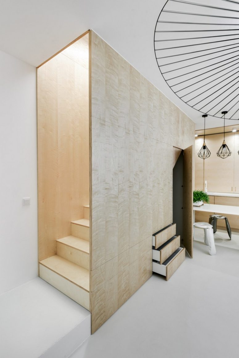 Căn hộ siêu nhỏ nhưng rất ấm cúng và đầy đủ chức năng dành cho những ai yêu phong cách tối giản - Ảnh 5. Căn hộ siêu nhỏ nhưng rất ấm cúng và đầy đủ chức năng dành cho những ai yêu phong cách tối giản - Ảnh 5.